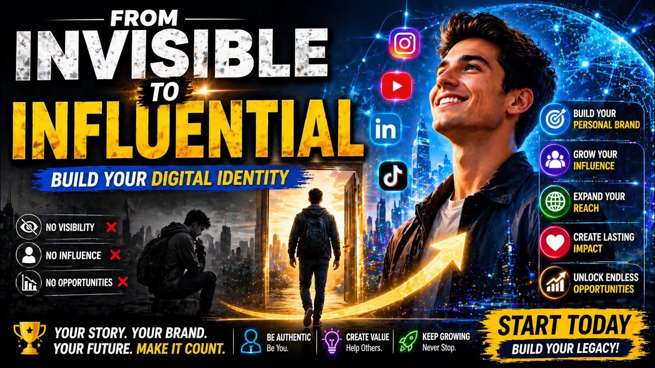 Crafting a Digital Identity: Build Your Brand, Grow Influence & Create Lasting Impact
