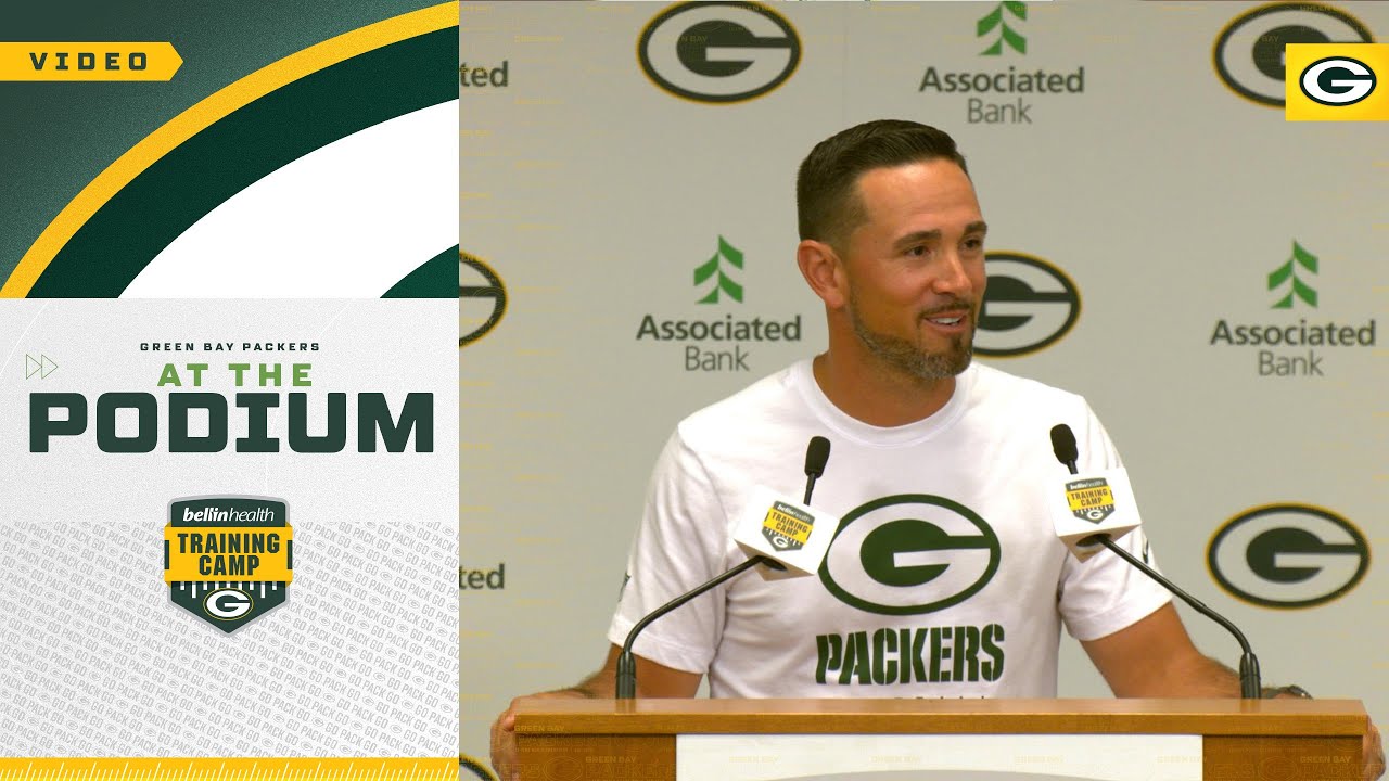 Matt LaFleur pleased with new football facility at Lambeau Field