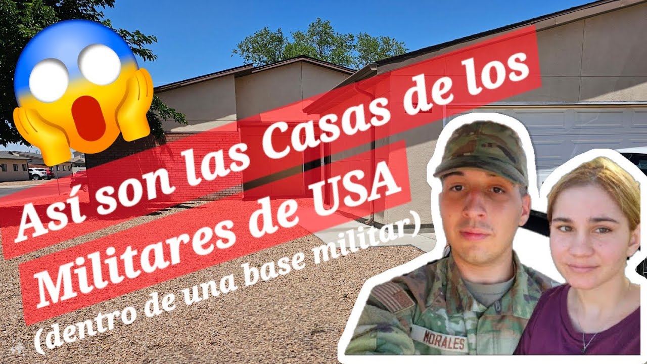 Vida en una BASE MILITAR: TOUR por Nuestro Hogar