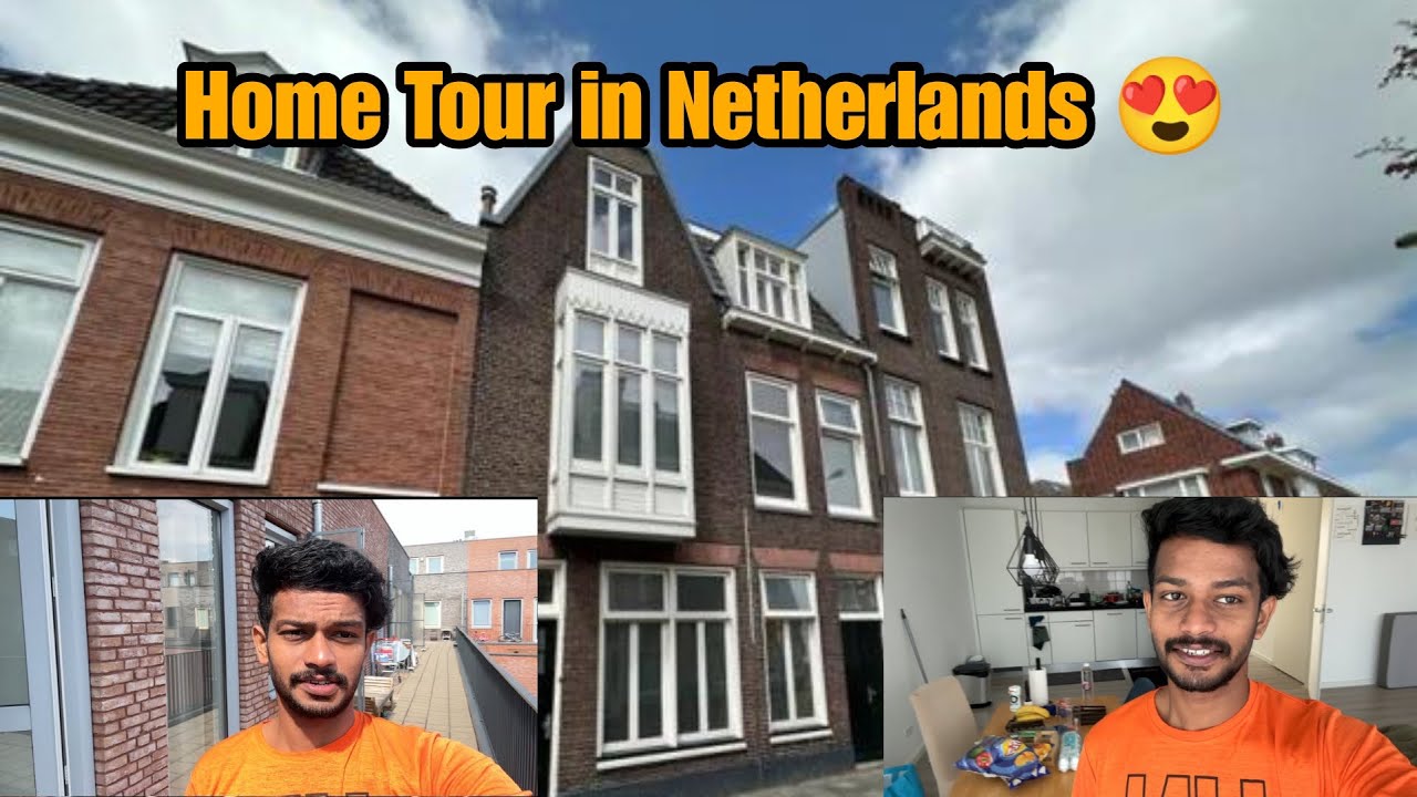 Home tour in Netherlands😍❤️|| Apartment Visit❤️|| Arun Mohan