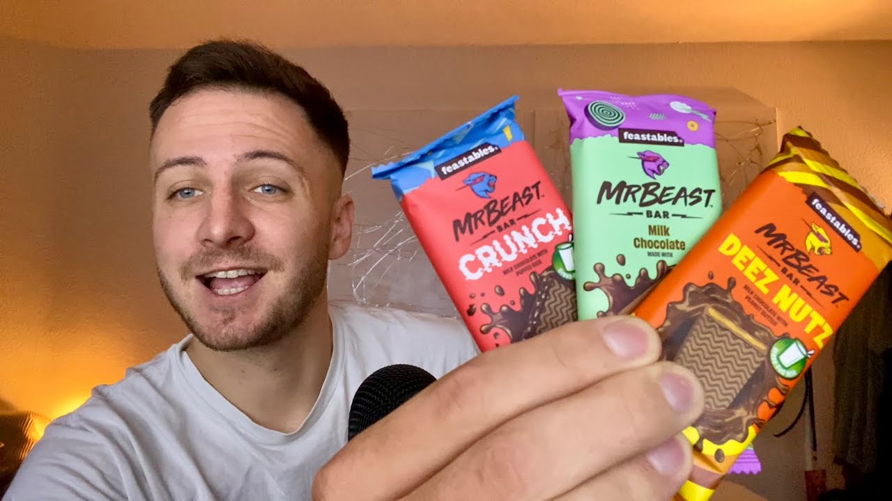 Ich probiere die „Mr Beast Feastables“ damit du es nicht tun musst! | ASMR