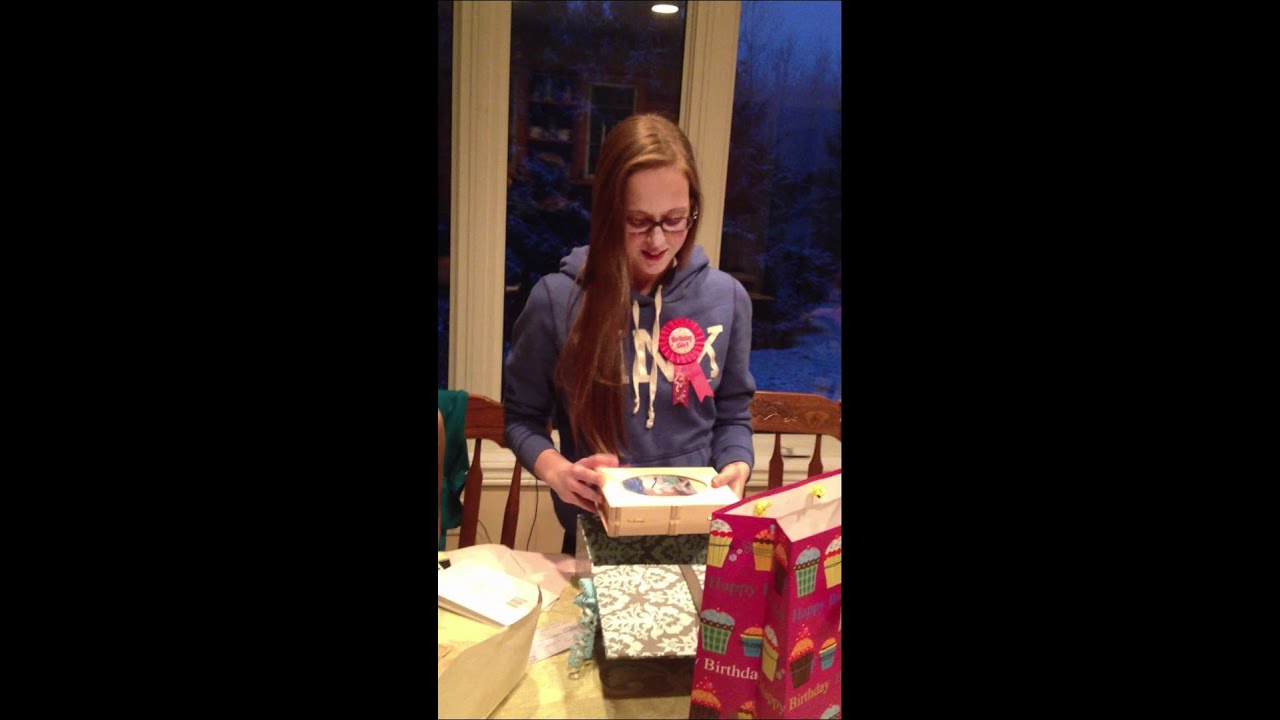 Emma gets One Direction tickets for her 16th Birthday