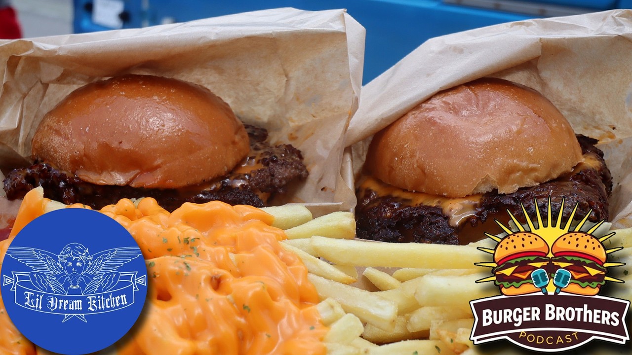Lil Dream Kitchen Smash Burgers | Burger Brothers 🍔 S10E2