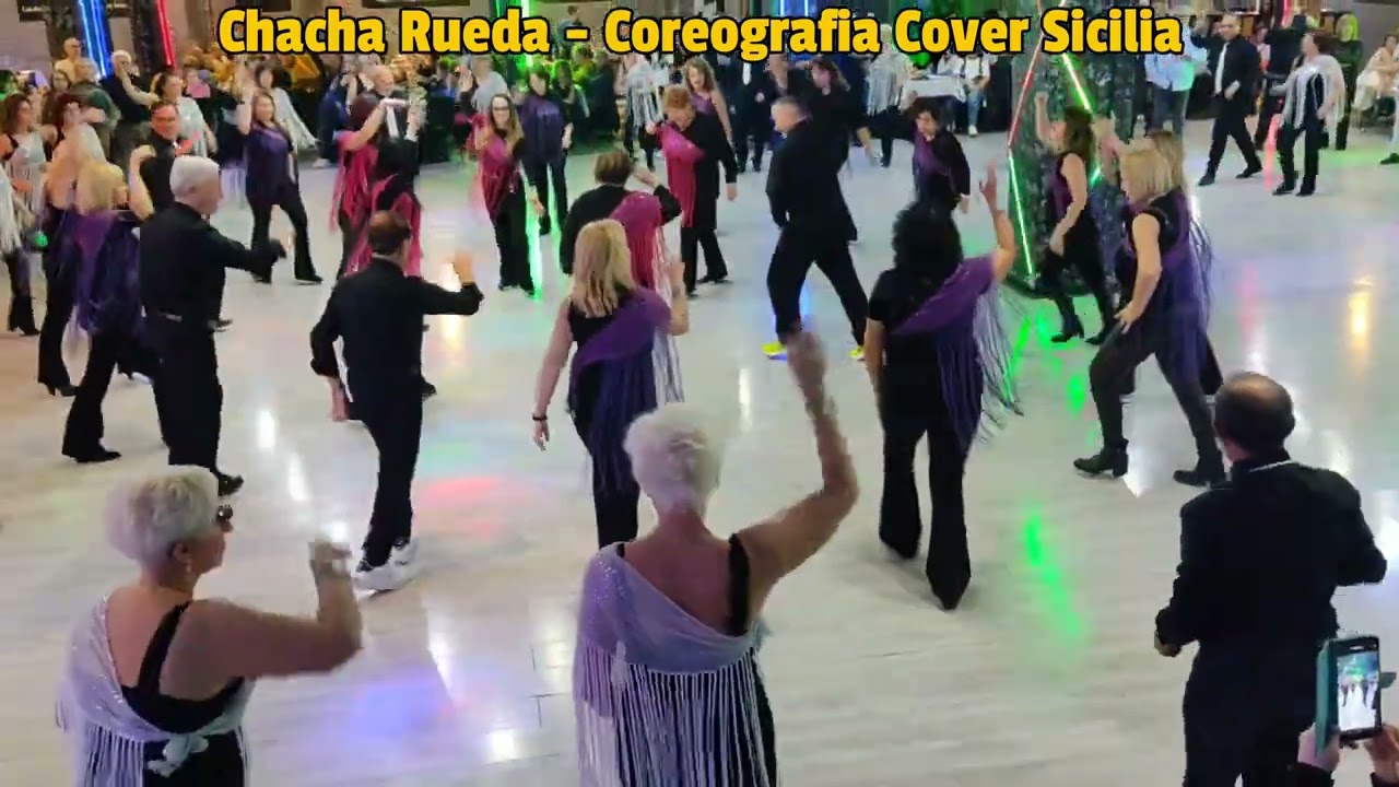 Chacha Rueda - Coreografia Cover Sicilia Ballo di Gruppo a cerchio 2024