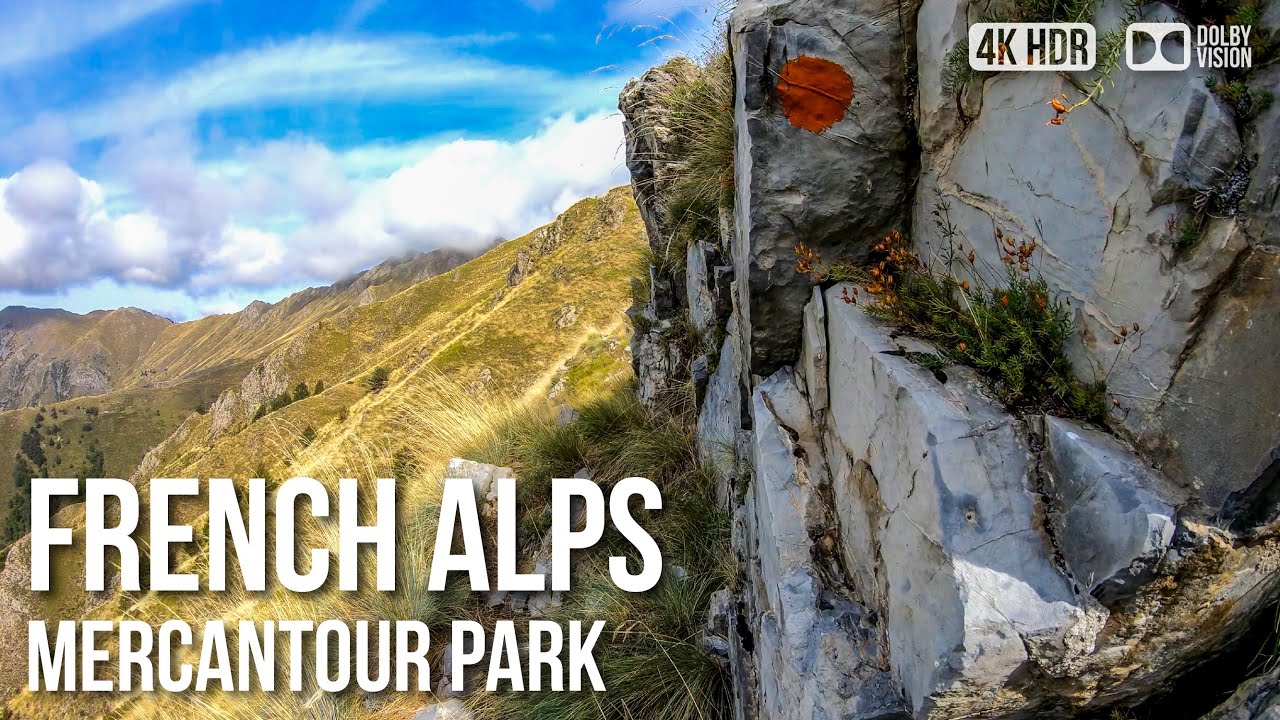 French Alps, Parc National du Mercatour - 🇫🇷 France [4K HDR] Walking Tour