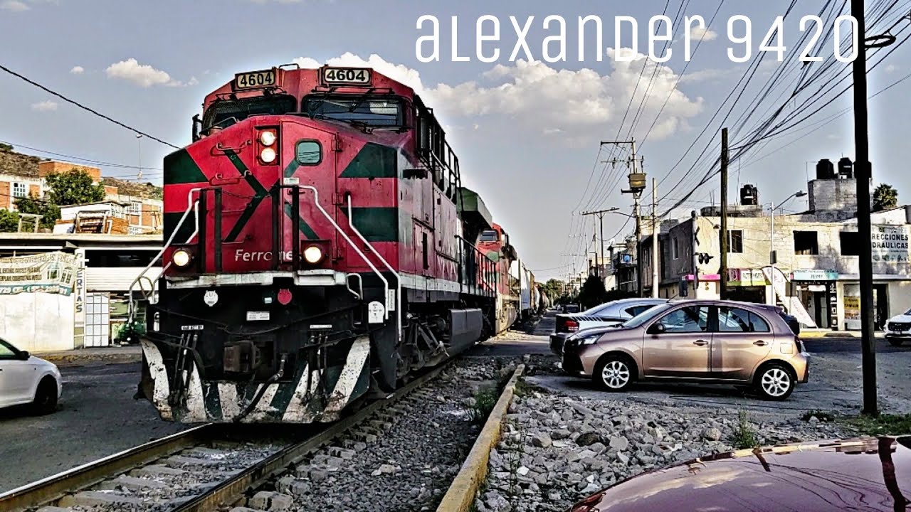 Ferrovalle y Ferromex, 3 turnos seguidos b23-7, es44ac y mp15ac (ferrovalle 2023)