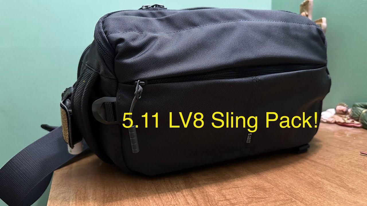 5.11 LV8 Sling Pack (with Modifications)