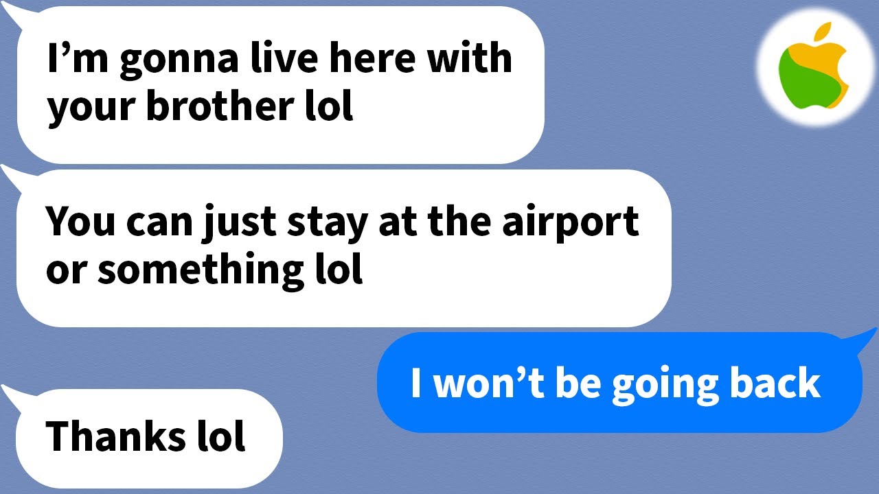 【Apple】 My brother and his wife took over my house while I was away on a business trip