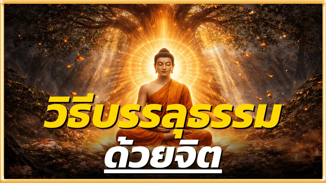 วิธีบรรลุธรรม ด้วยจิตให้หลุดพ้นตามพระพุทธเจ้า | #ปัญญาธรรม 