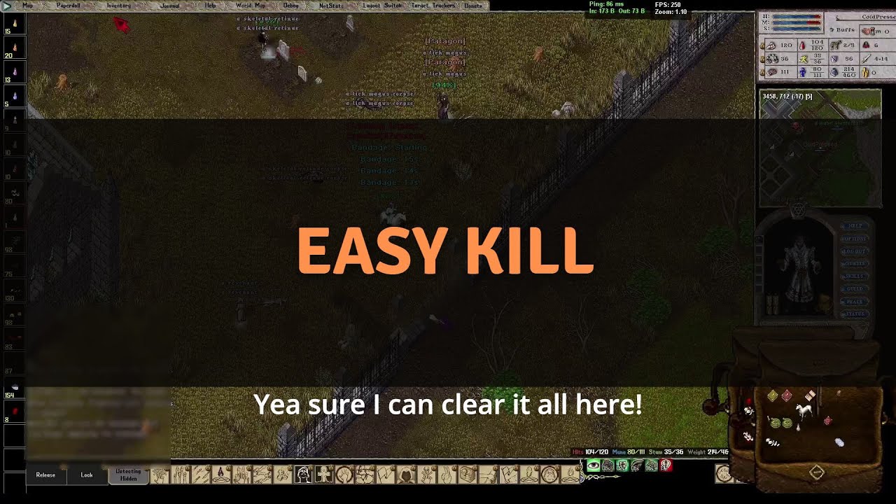 UO Outlands -  Kill a paragon and a farmer in one go