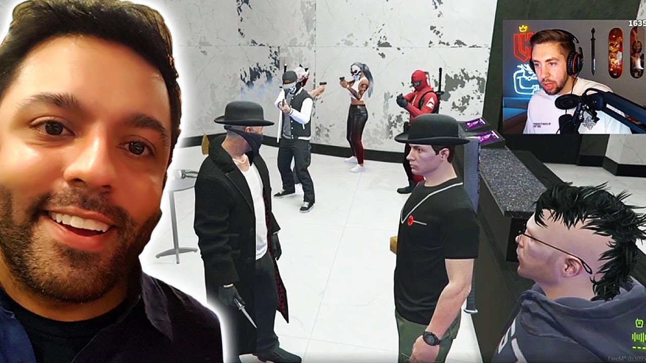 Mehdi Reacts to FUNNY NoPixel & Prodigy RP Clips! | GTA RP