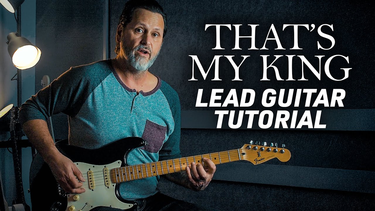 That's My King CeCe Winans Lead Guitar Tutorial