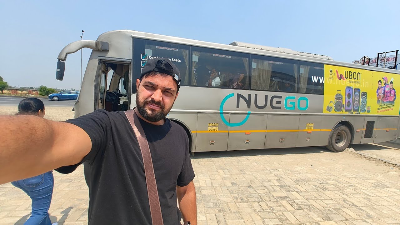 First Time Traveling Delhi to Haldwani by Electric Bus🤟🚌