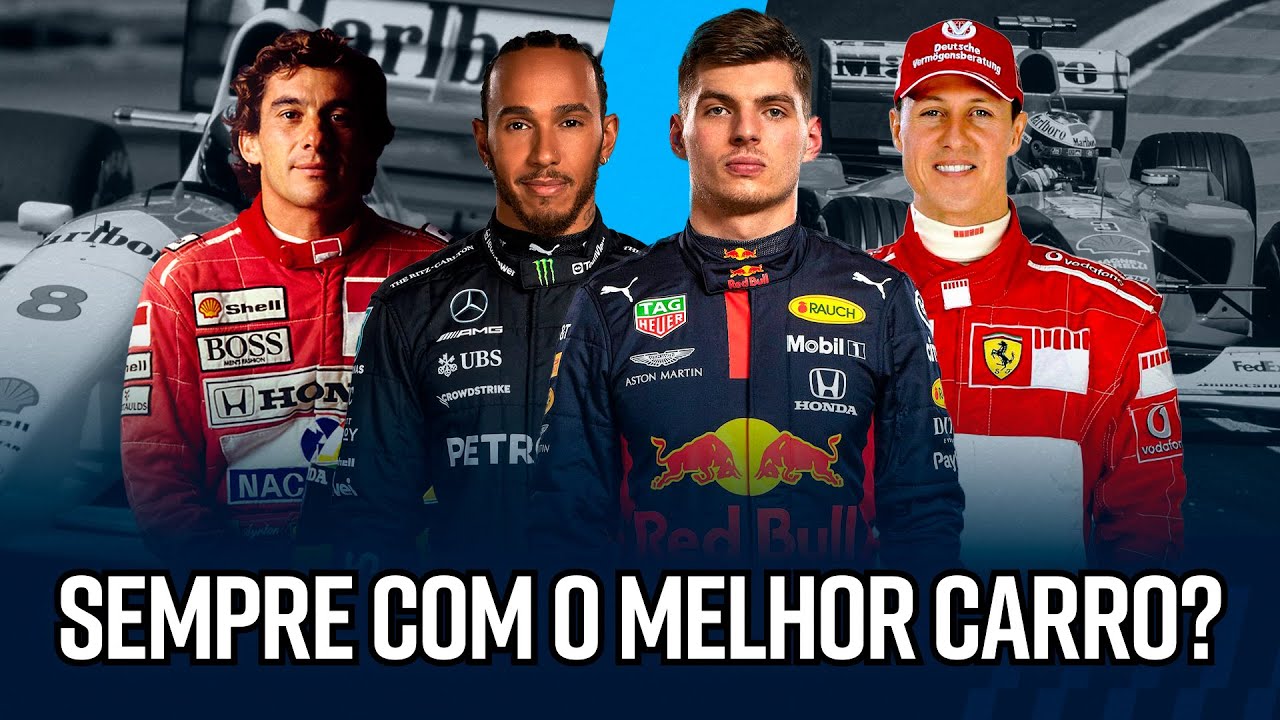 Campeões de F1 que venceram com o MELHOR CARRO do GRID. #formula1 #automobilismo #racing