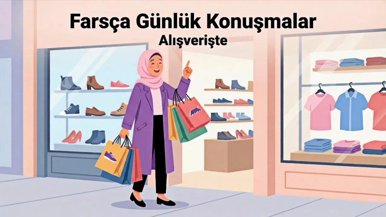Farsçada Alışveriş Diyaloğu (5) | Fiyat Sorma ve Pazarlık (Temel Farsça Dersi) #farsça
