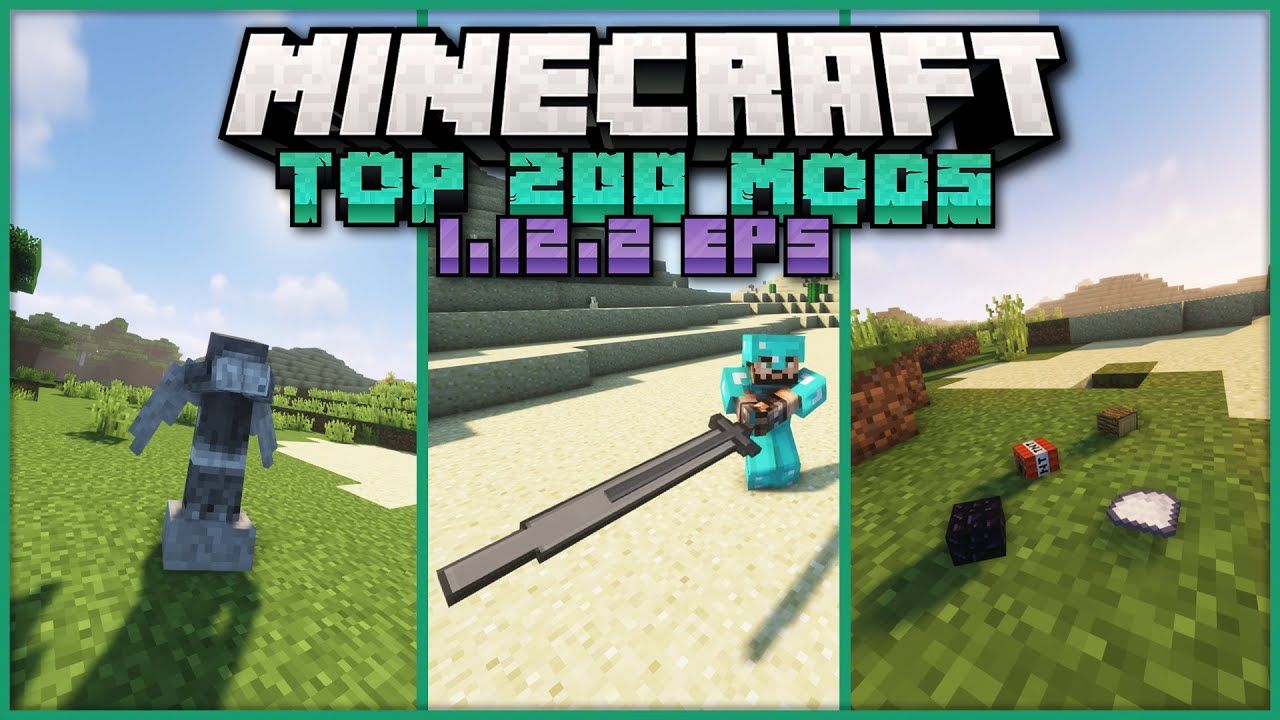 200 лучших модов для Minecraft 1.12.2 [ЭПИЗОД 5][Производительность, Оживление, Мебель]