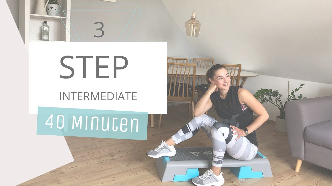 Step Choreo Mittelstufe - Crazy Repeater // Step Intermediate 3 // 40 Min. // 11.08.20
