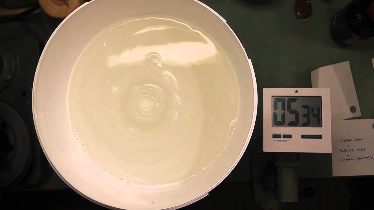 Giant Soap Bubbles - Mixing a simple Guar Juice