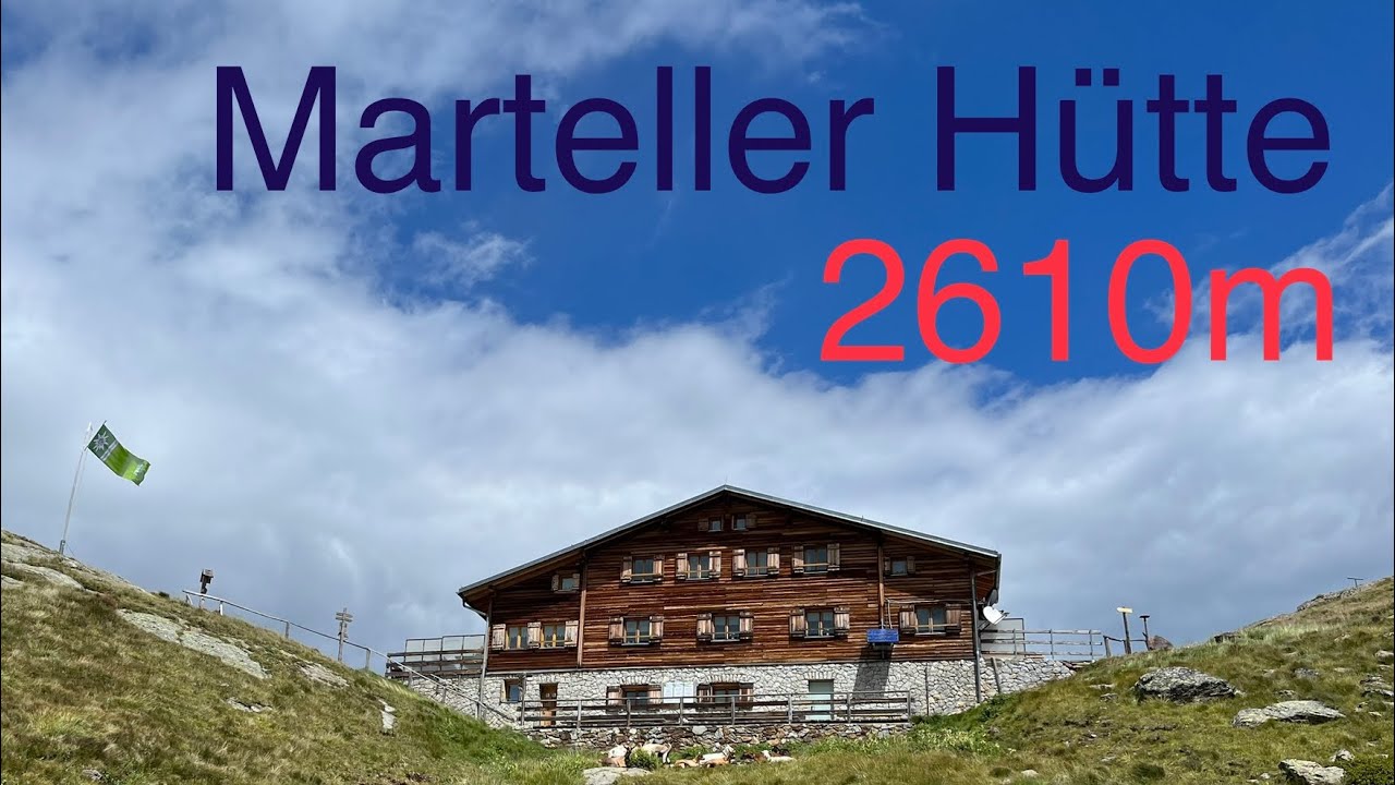 Marteller Hütte 2610 // Durch das eindrucksvolle Talende von Martell hinauf zur Hütte | Martelltal
