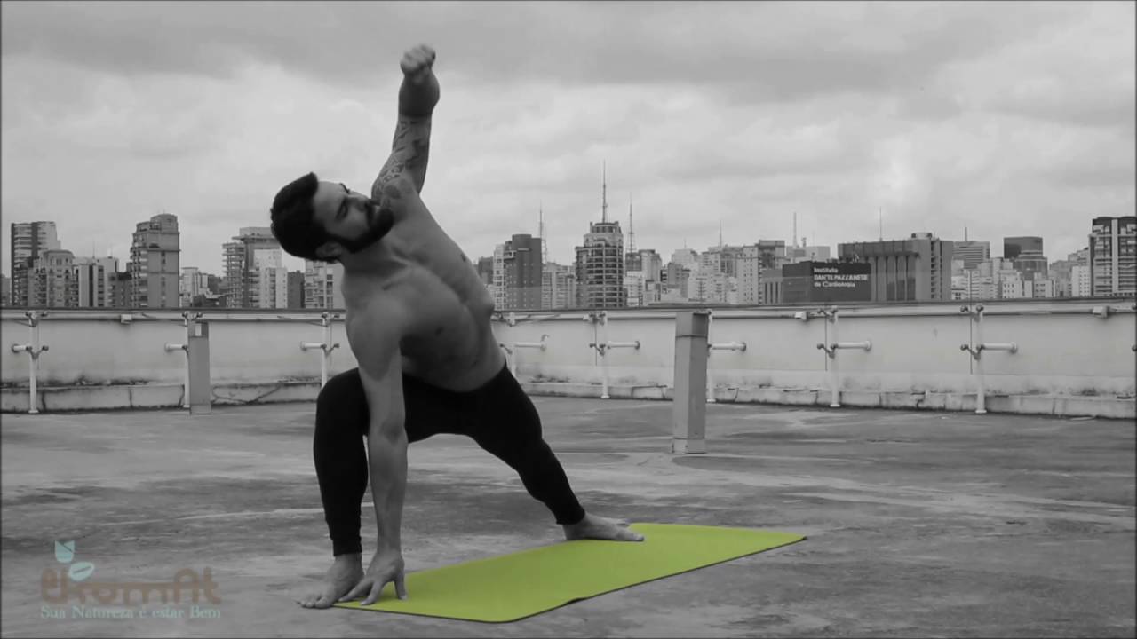 Roof Top Yoga com Ekomat & YoginApp