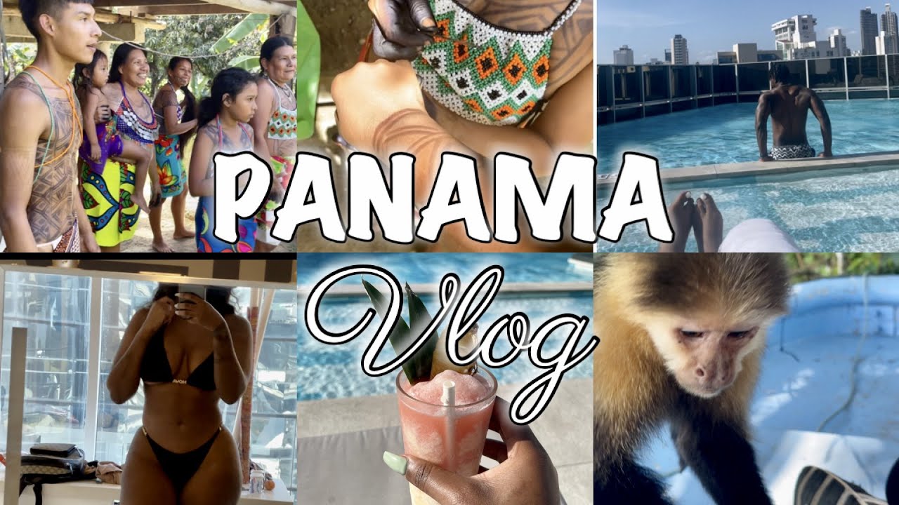 PANAMA BAECATION| MONKEY ISLAND, ROOMTOUR, MEETING THE NATIVES.
