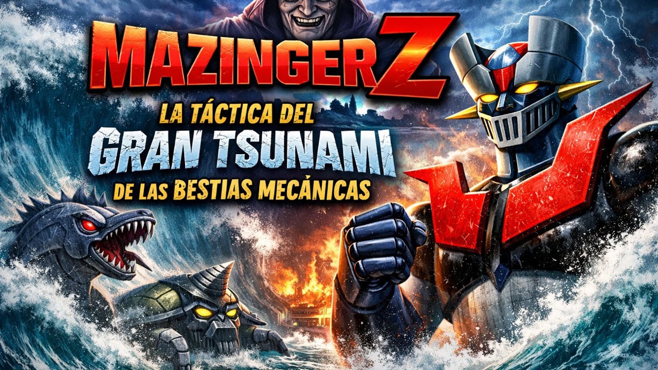 Mazinger Z - Capitulo 15 - La táctica del gran tsunami de las bestias mecánicas