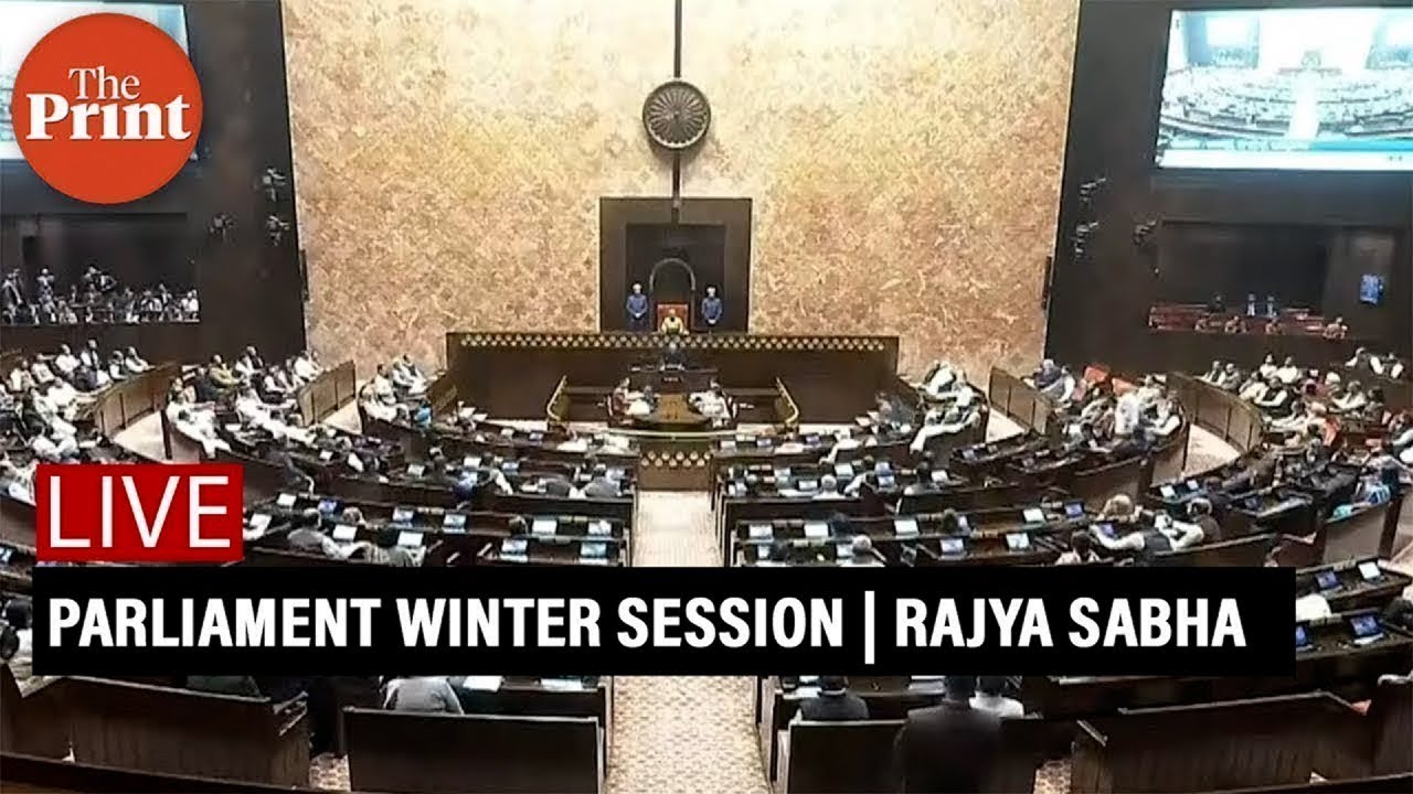 LIVE: Rajya Sabha, Parliament Winter Session 2025