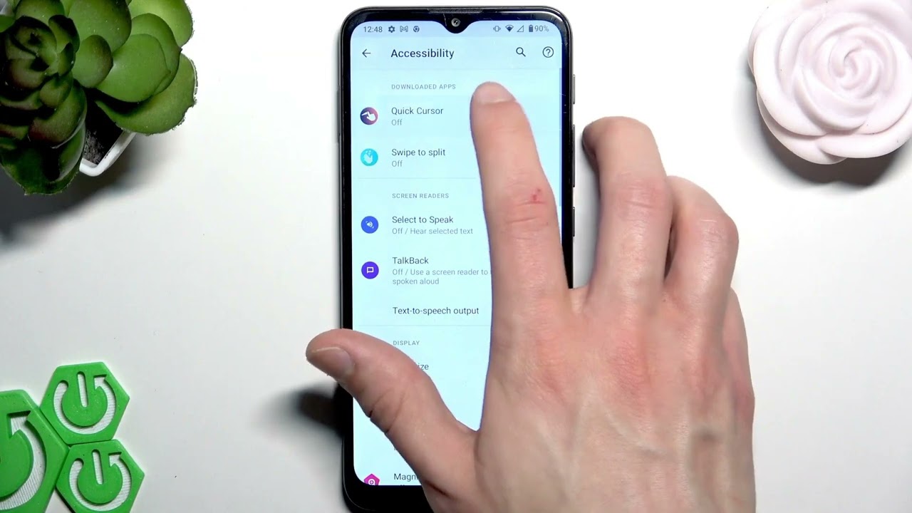 MOTOROLA Moto G10 — 片手操作モードの使い方