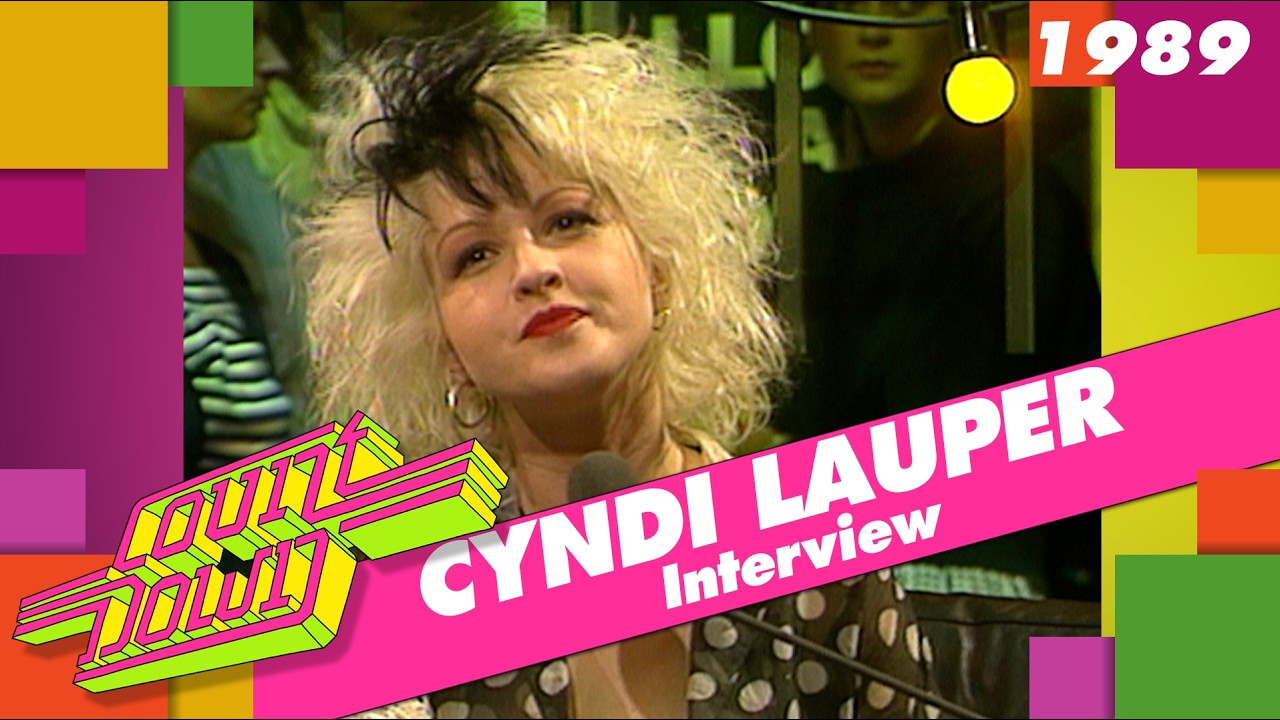 Cyndi Lauper Interview  (Countdown, 1989)