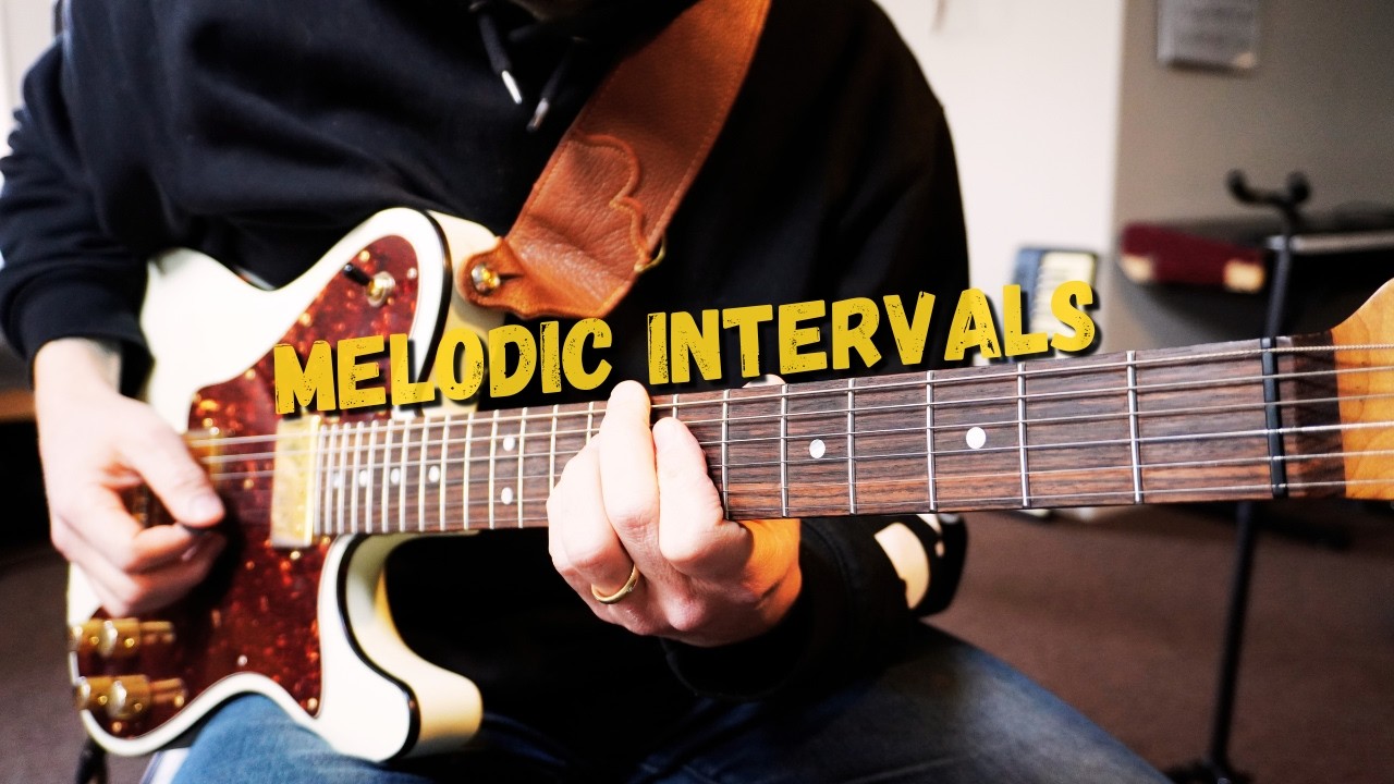 Melodic Interval Lines Over Basic Chords