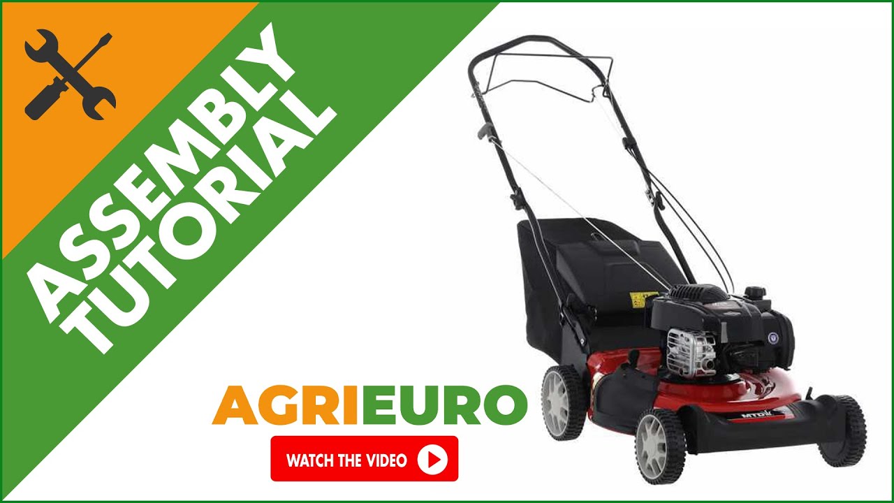 MTD Smart 53 SPBS self-propelled lawn mower - Briggs&Stratton 625 E-Series engine- Assembly tutorial