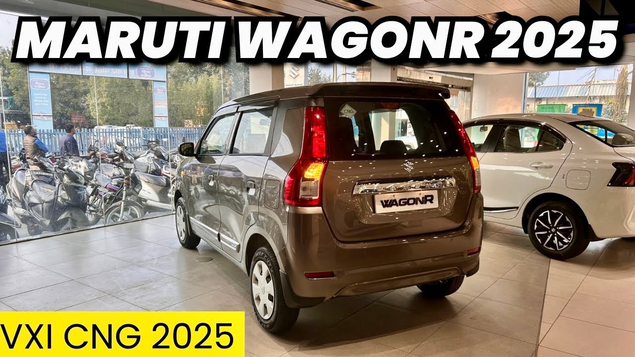 Wagon R VXI CNG 2025 | Maruti Wagon R VXI CNG