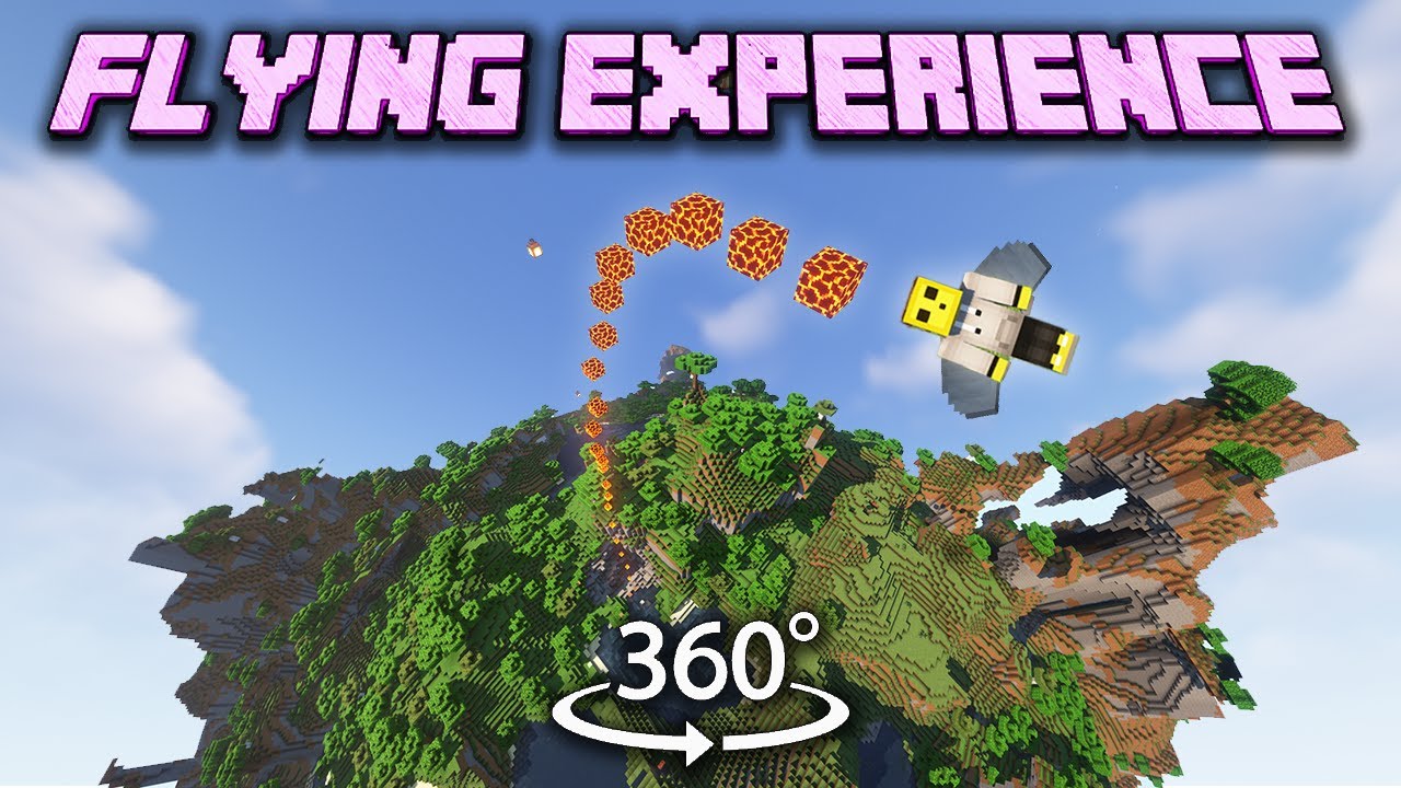Elytra Dreams - 360&deg; VR Edition | Minecraft Music Sync