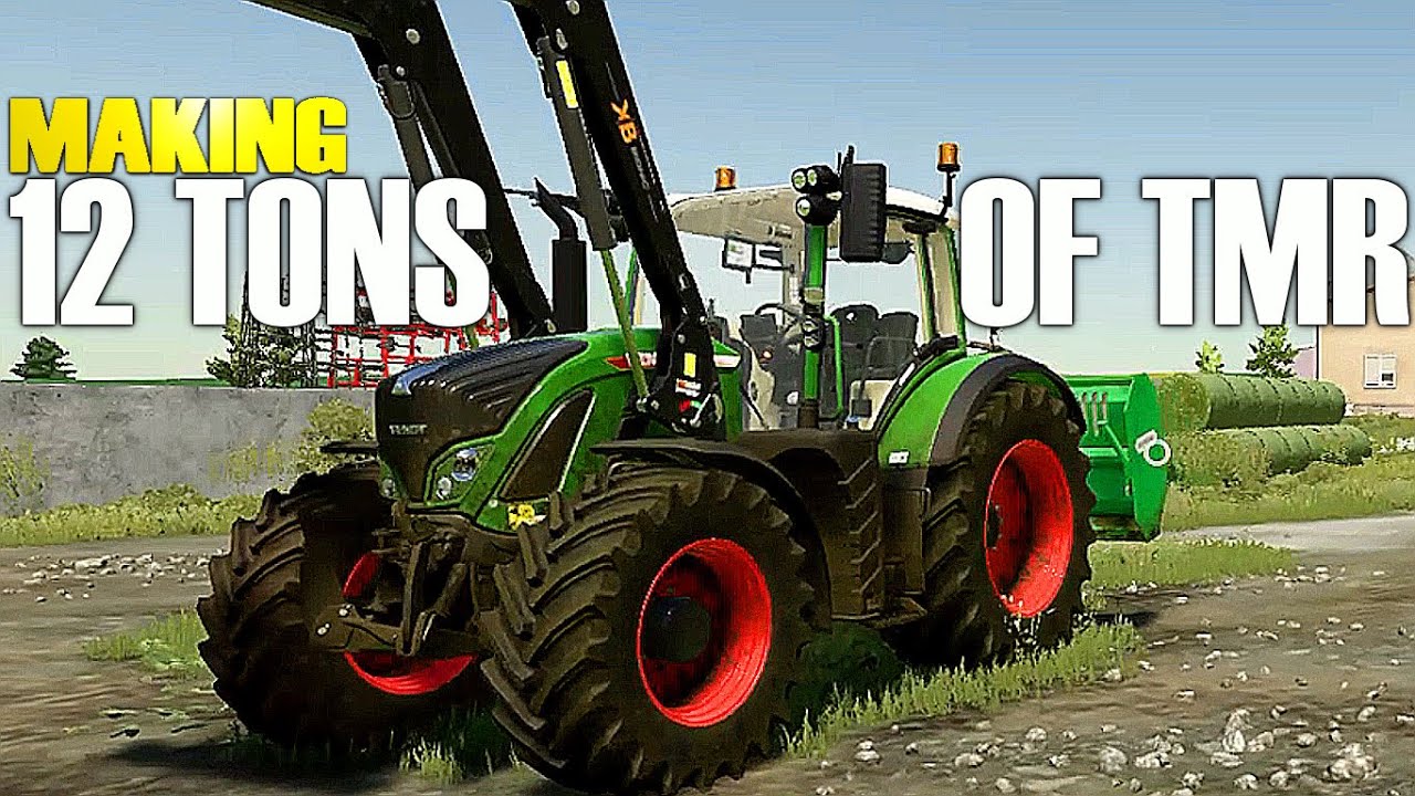 Nailing the TMR Mix Ratio - Farming Simulator 22 Szpakowo ep 10