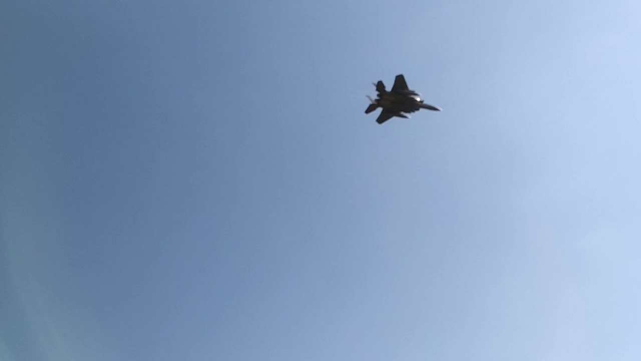 F-15 w Polsce START Nisko i Głośno Alarm!!!