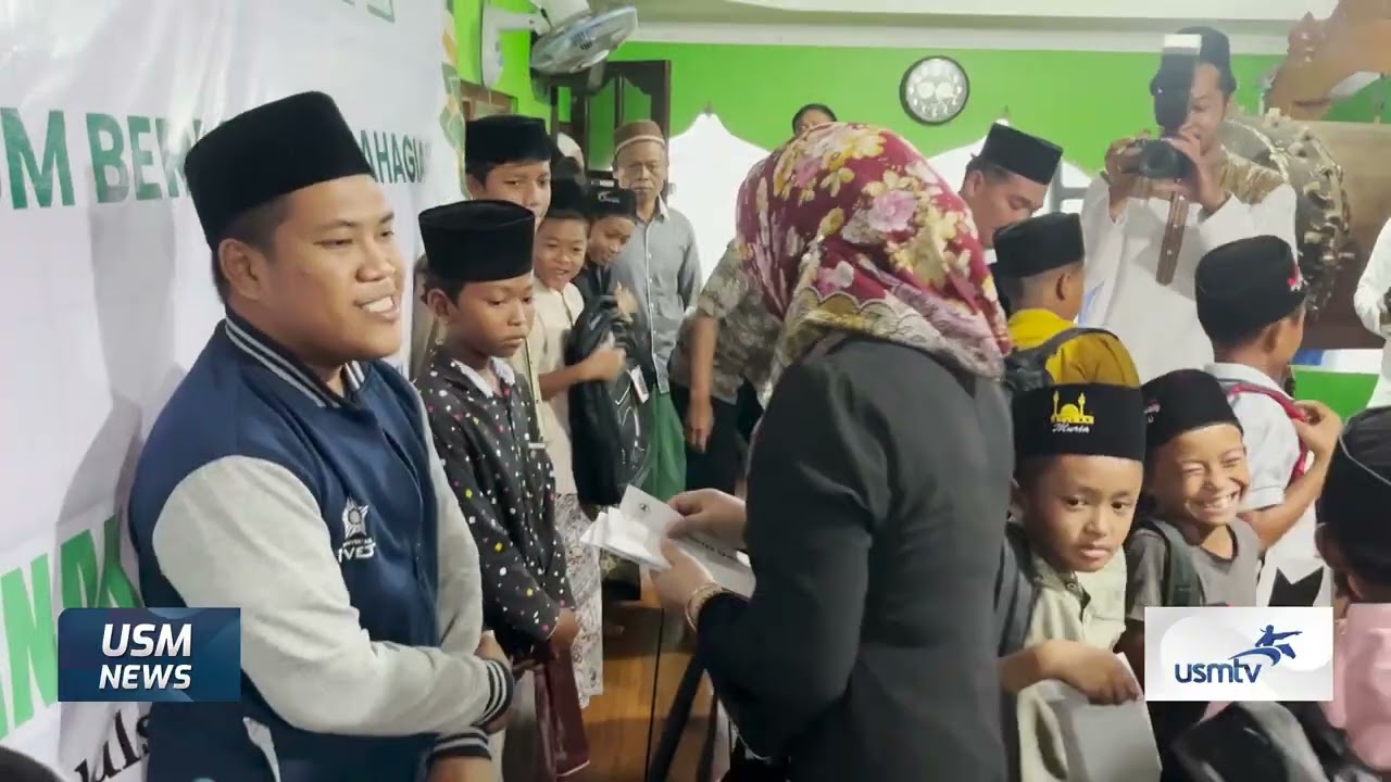 USM Berbagi Kebahagiaan, Salurkan Santunan Di Timbulsloko Demak - USM NEWS
