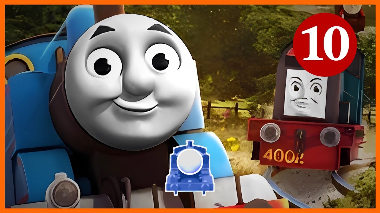 🔵Top 10 Dramatic Moments in Thomas & Friends