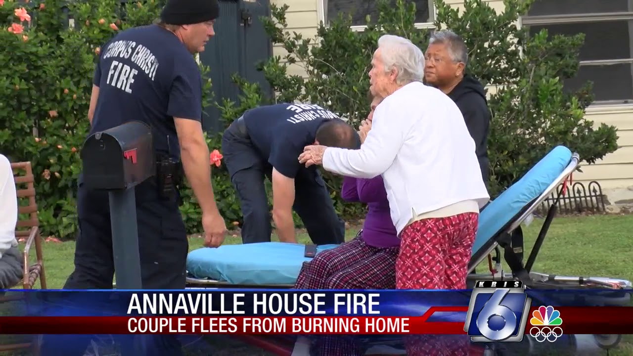 Annaville Couple escape house fire