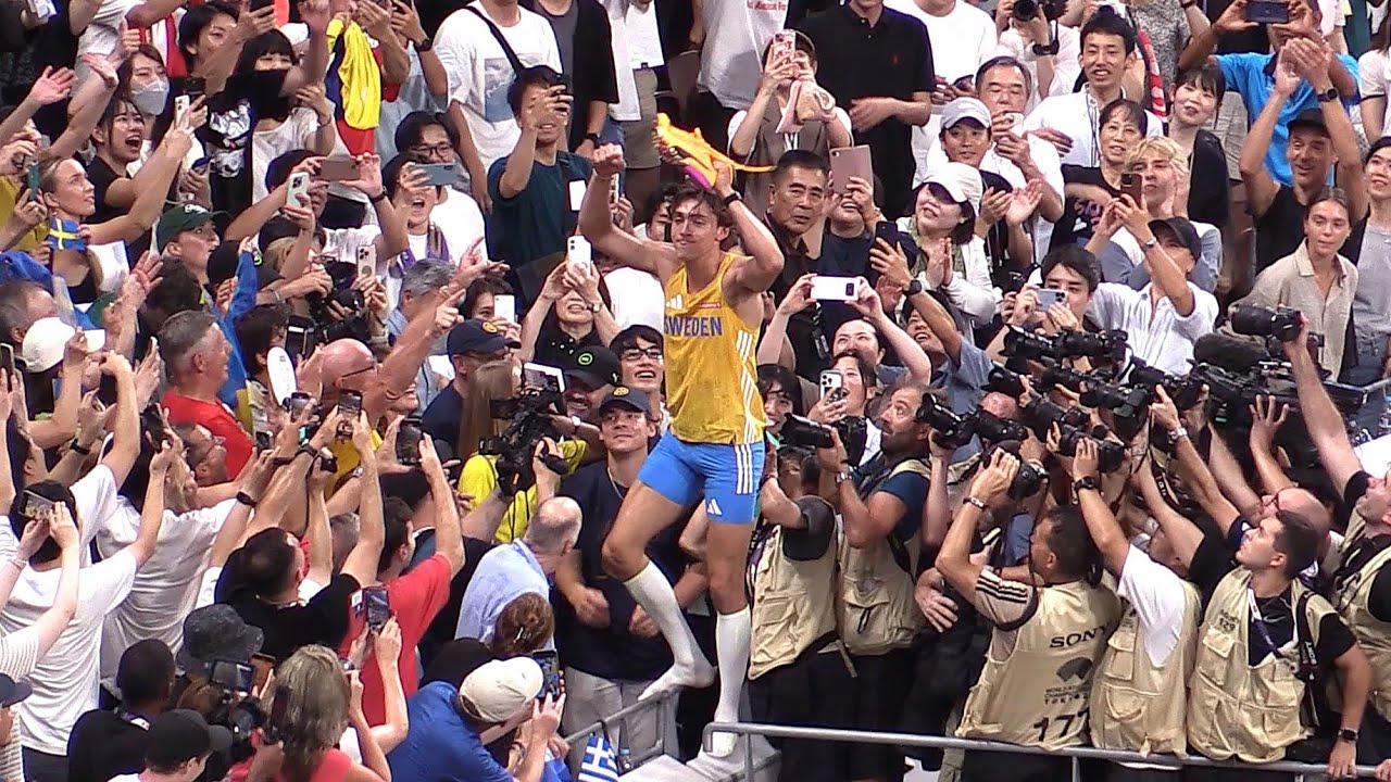 デュプランティス世界記録の瞬間  Duplantis  World Record 6m30!  Pole Vault  World Athletics Championships2025  世界陸上