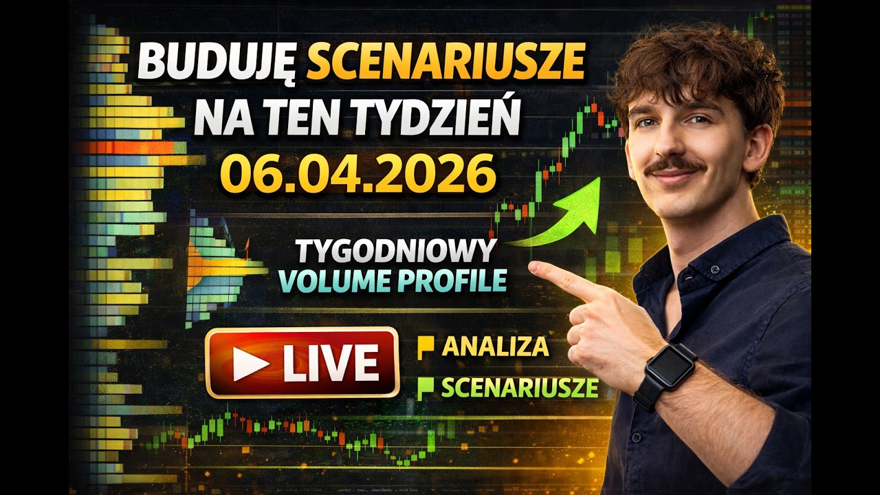Plan na ten tydzień &ndash; gdzie będę brał trade&rsquo;y? (Volume Profile OrderFlow)