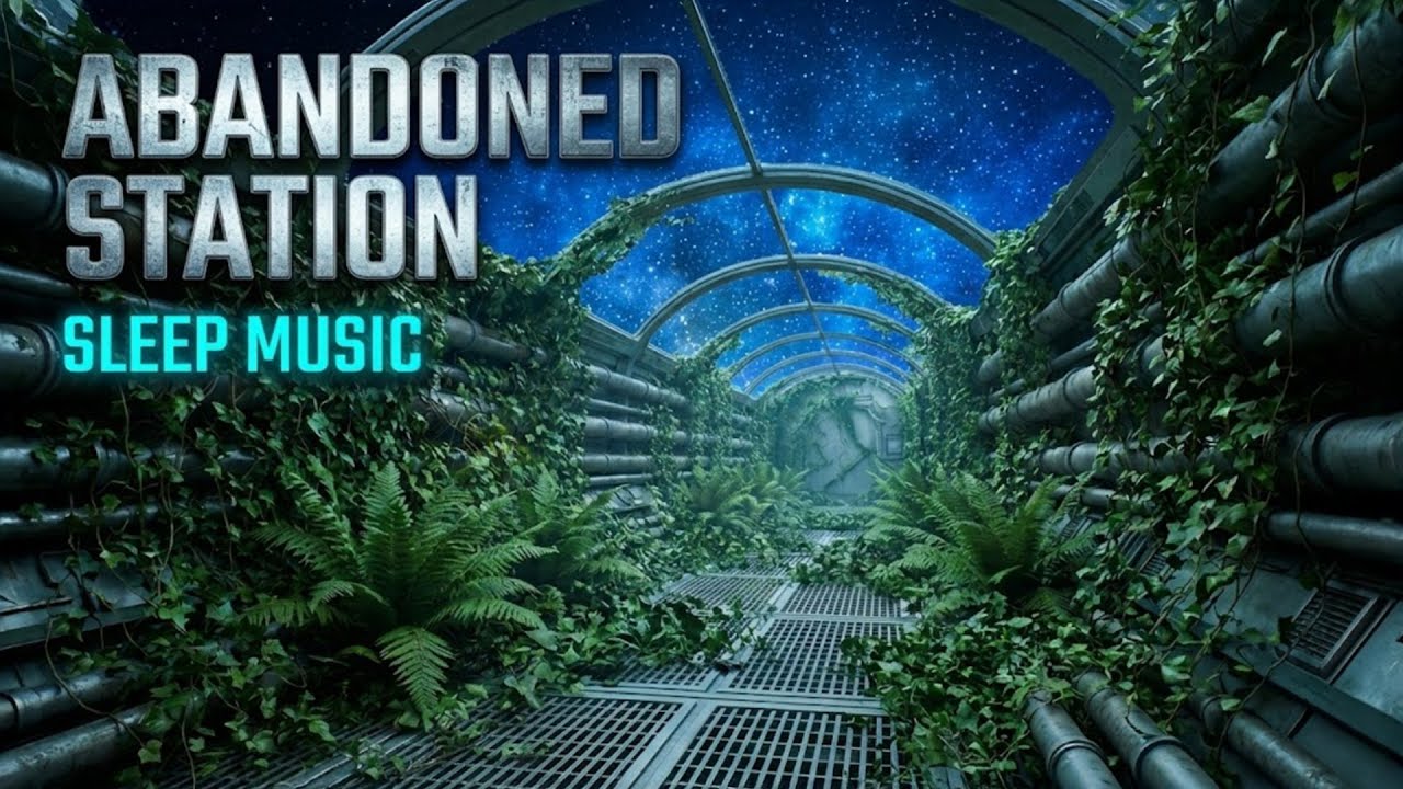 Sleep on an Abandoned Space Station | Drifting Through the Cosmos | Sleep Music