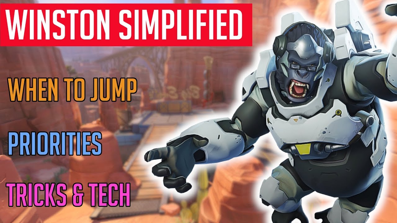 Winston Simplified | Overwatch Hero Guide | No More Monkeying Around