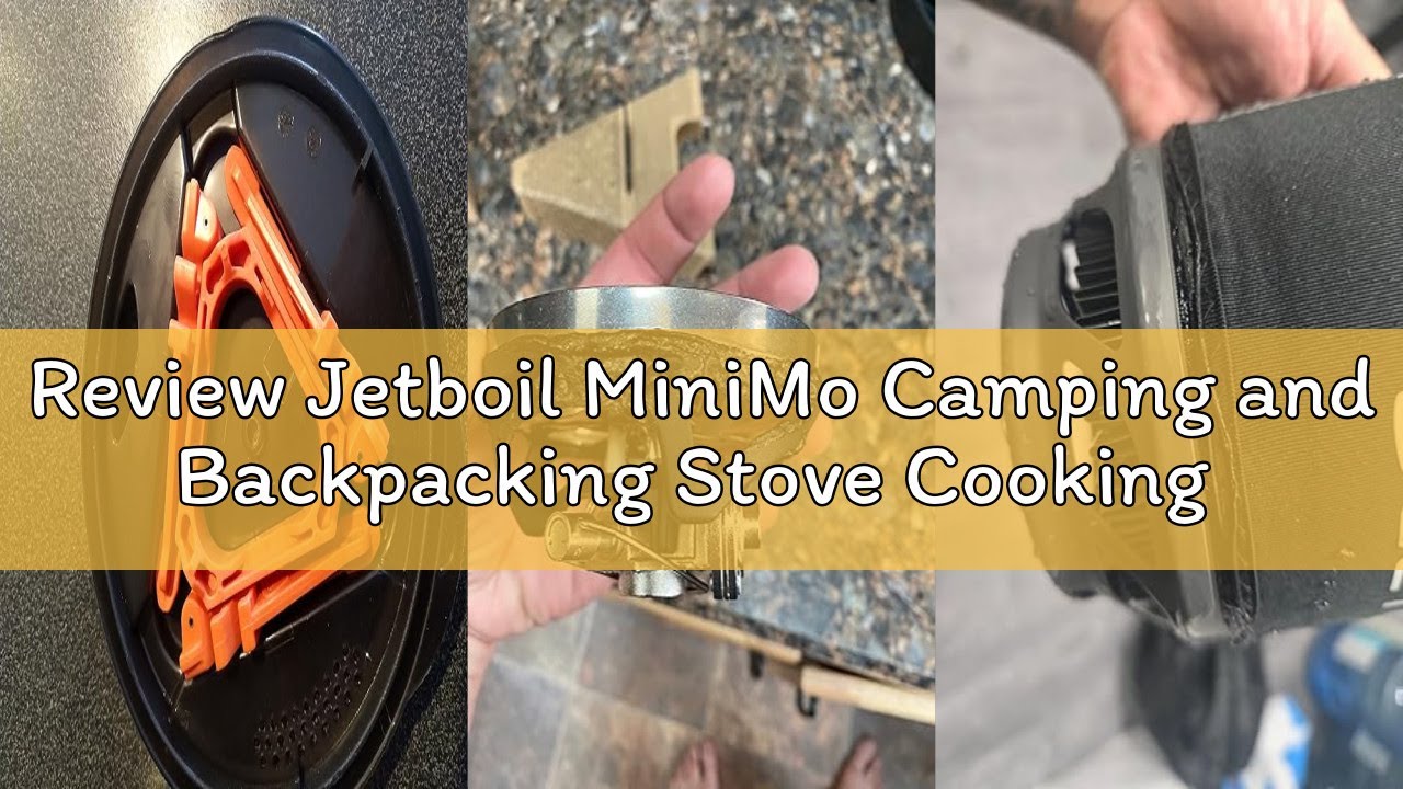 Review Jetboil MiniMo Camping and Backpacking Stove Cooking System