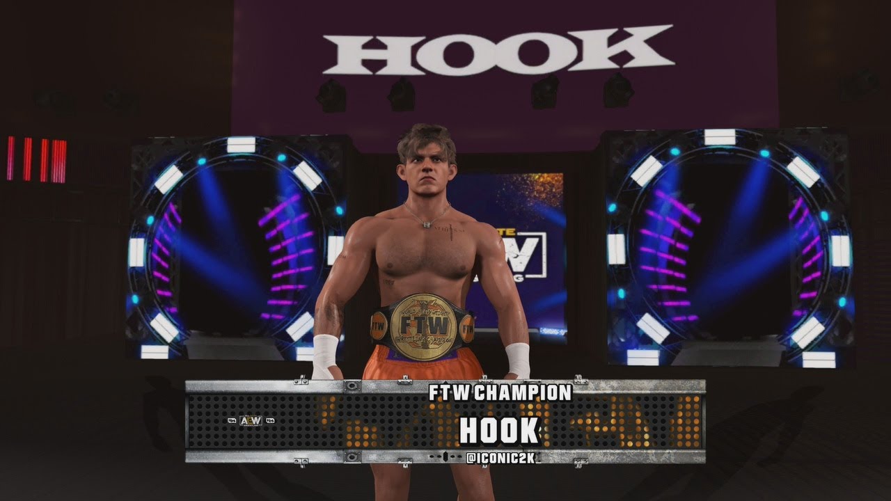 WWE2K22 HOOK '22 ENTRANCE W/TUTORIAL (NO MODS)