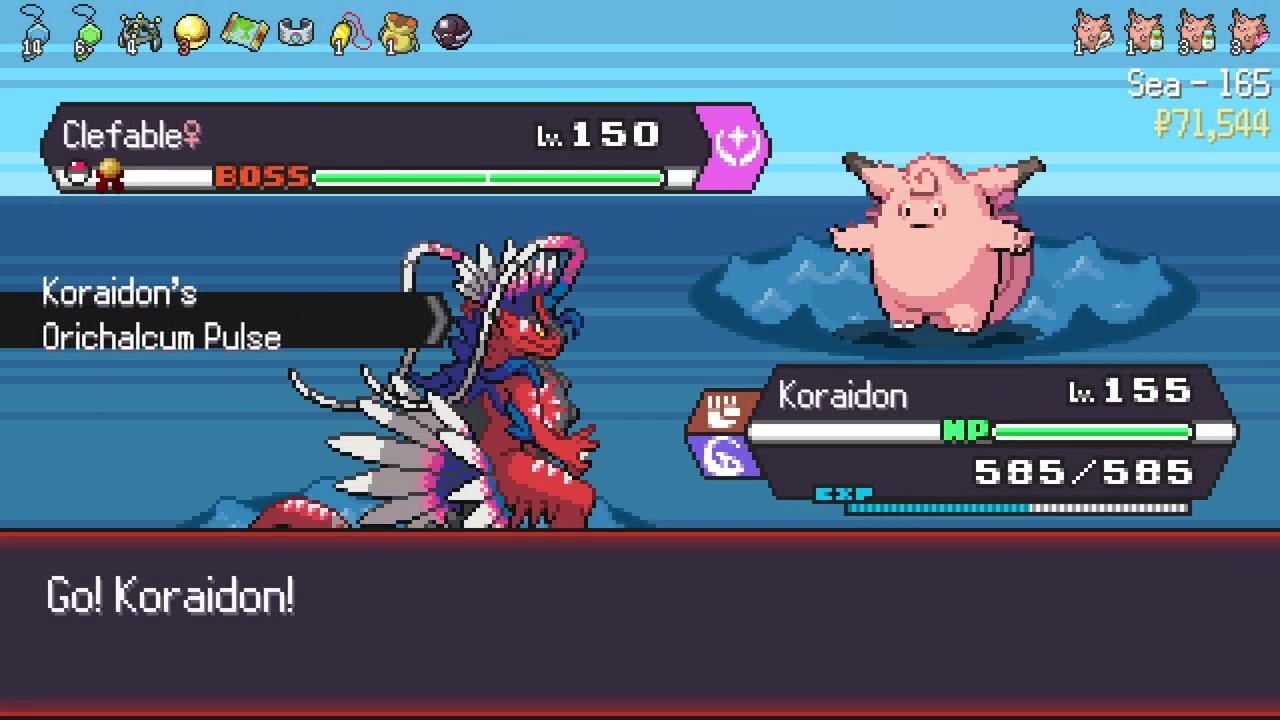 [PokeRouge] Koraidon carry (140-200)