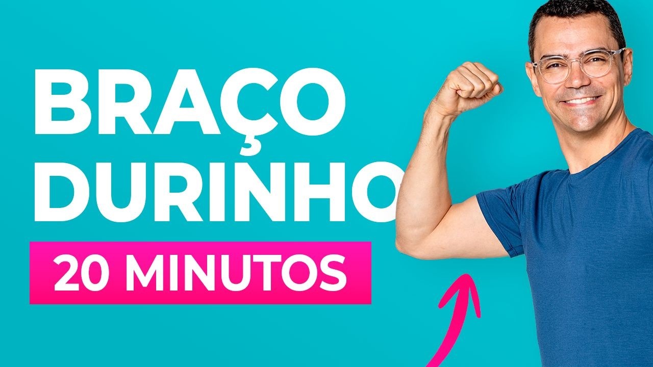 ⭐ Braços Durinhos FÁCIL 20 min | Musculação para Mulheres em Casa | Aurélio Alfieri