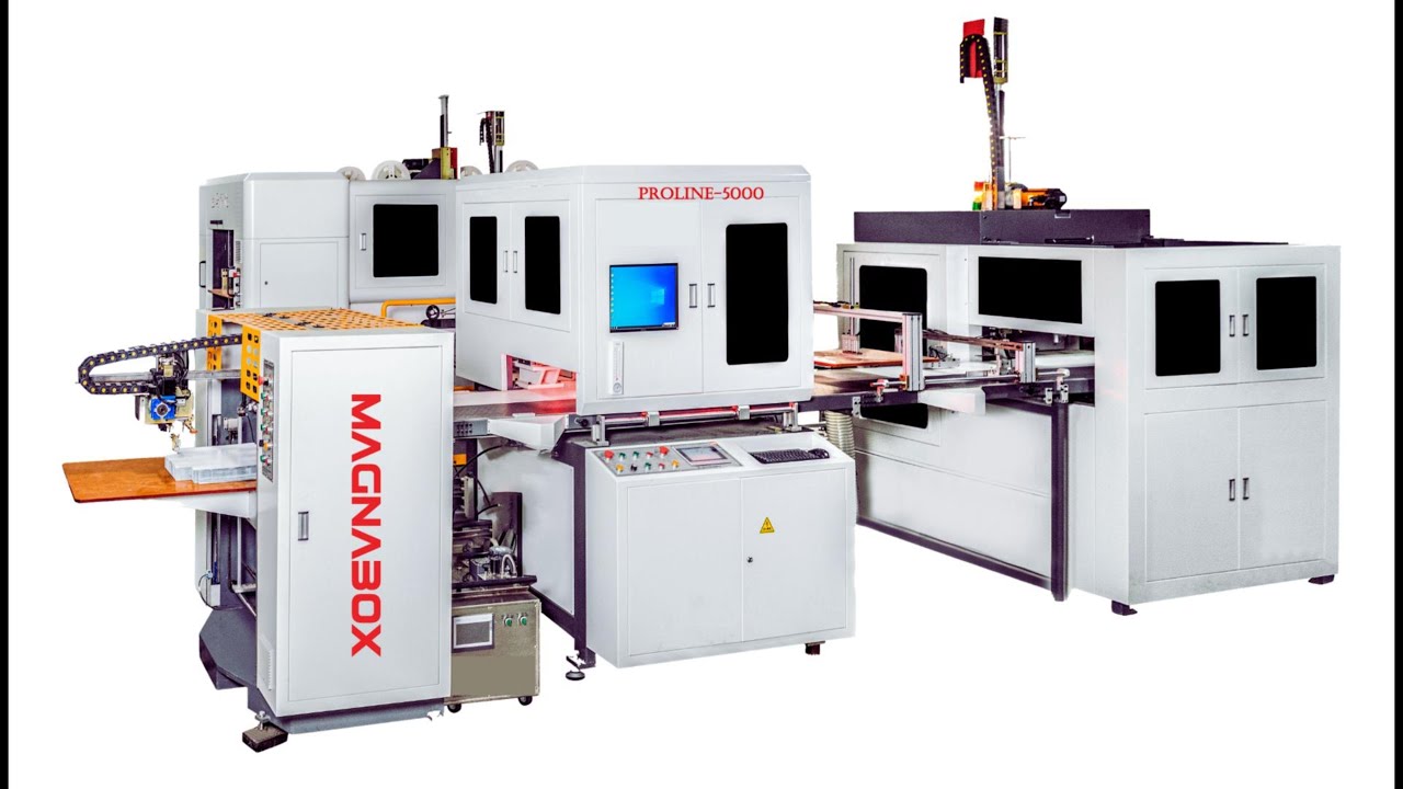 MAGNABOX PROLINE 5000D-FULLY AUTOMATIC RIGID BOX MAKING MACHINE