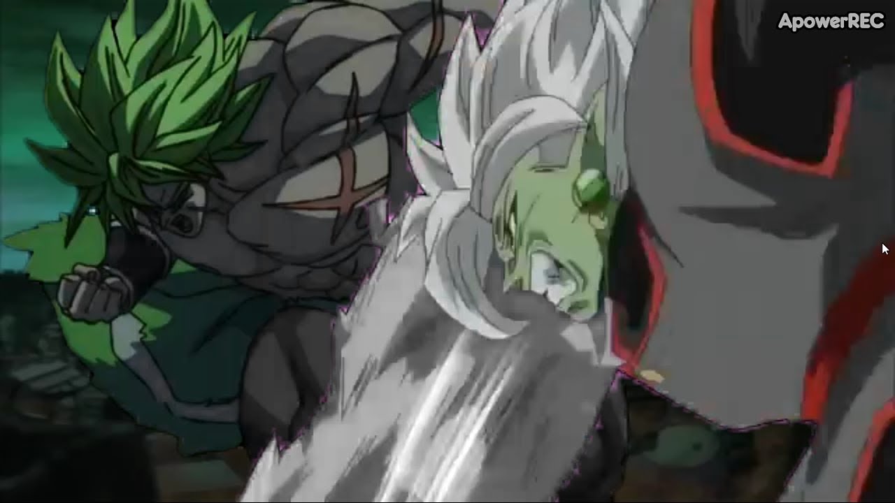 DBS Broly vs Fusion Zamasu ( DBS ブロリー vs フュージョン ザマス)