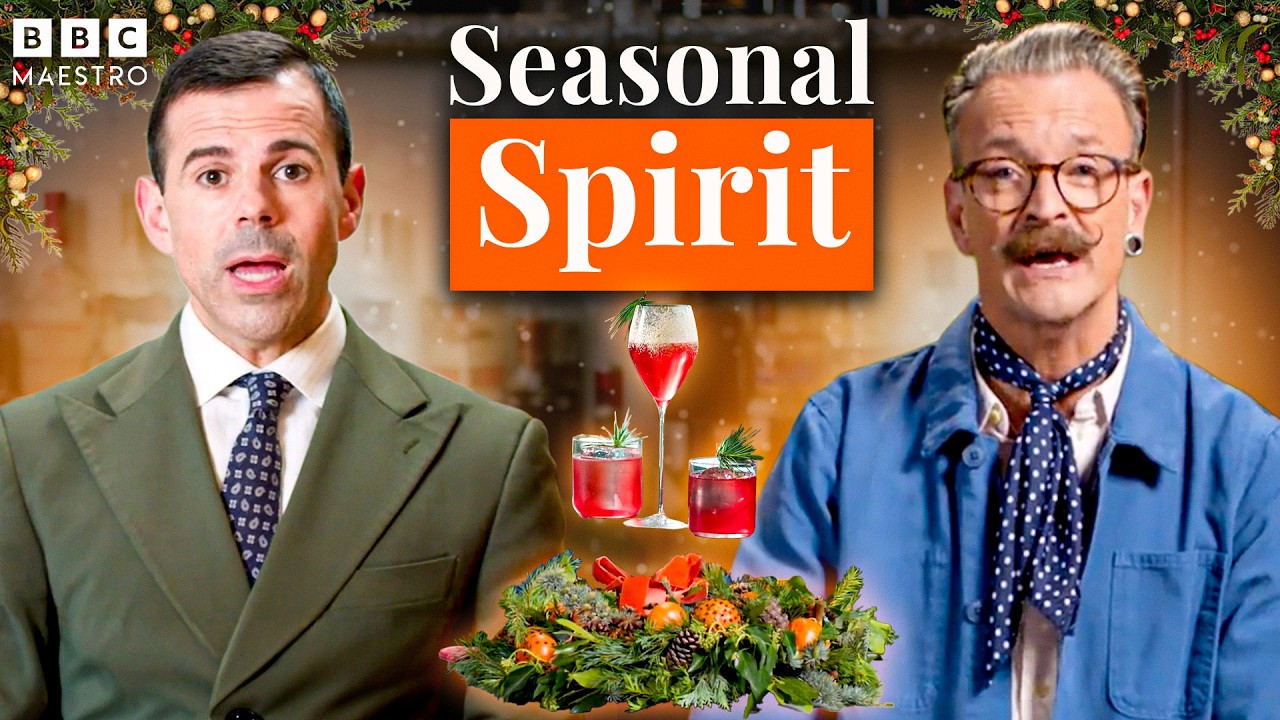 Christmas cocktails and wreaths with Ago Perrone and Simon Lycett | Meet Your Maestro | BBC Maestro