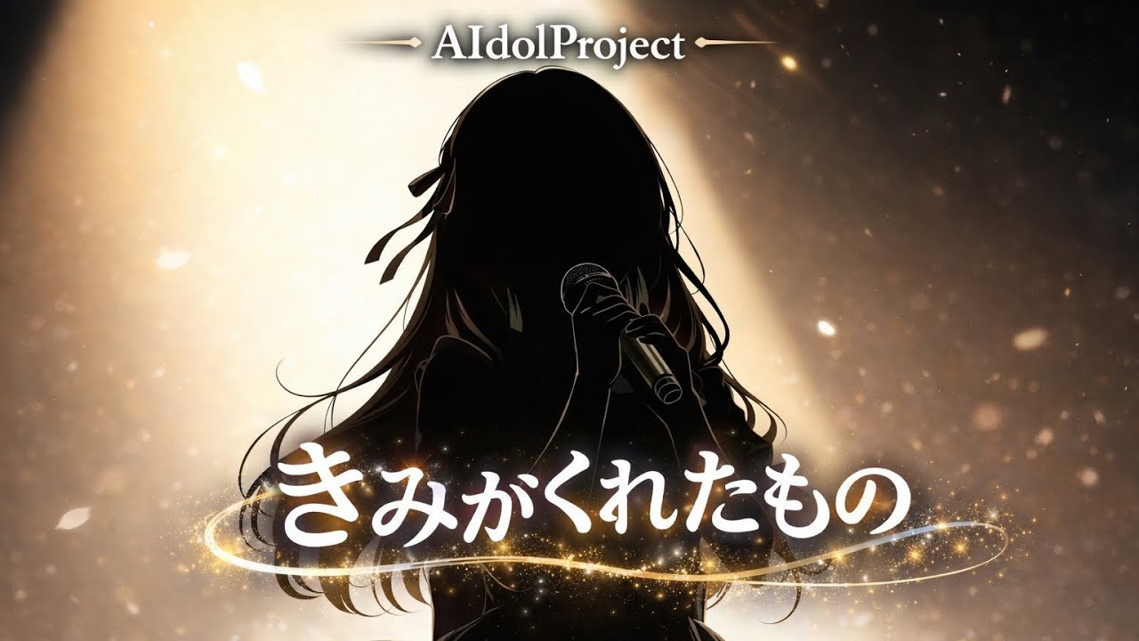 【泣ける曲】「きみがくれたもの」【AIdolProject】【Official Music Video】